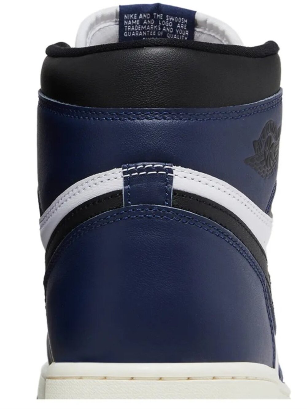 Nike Air Jordan 1 Retro High OG Midnight Navy White Black DZ5485-401 Mens 10.5 - Picture 10 of 11